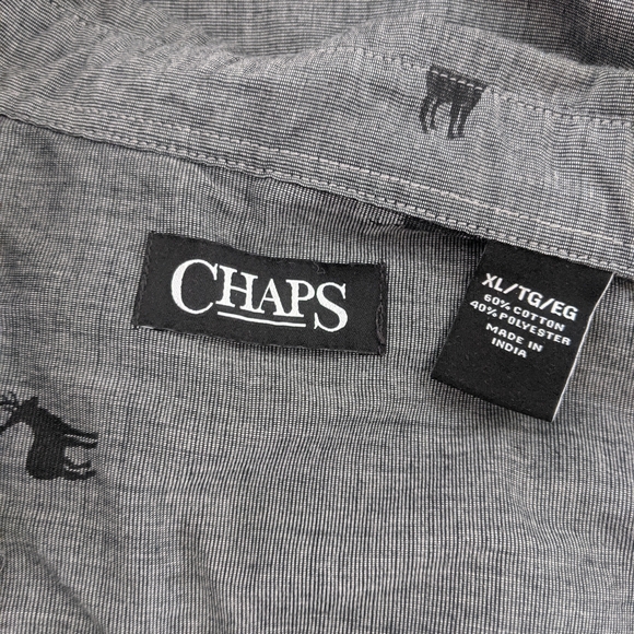 Men's Chaps Button Down Shirt - Picture 3 of 4